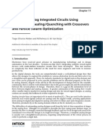 Design of Analog Integrated Circuits Using Simulated Annealing/Quenching With Crossovers and Particle Swarm Optimization