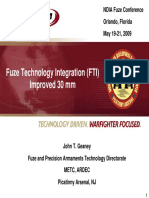 30x113B - HEDP - Improved Fuze - RDECOM - 2009 PDF