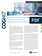 Belgium's SIGEDIS Compliance Program: Doing It The Smart Way