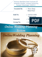 Online Wedding Planning System by Nirav Darji PDF