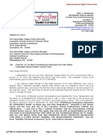 LETTER TO The Honorable Judge David Ashworth Re Case No. CI-16-08472 LANDMARK HUMAN RIGHTS TORTURE CASE March 22, 2017