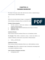 Chapter 11 (Thermochemistry)