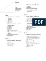 BBA N 205 Organisation Behaviour