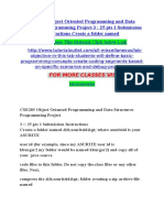 CSE 205 Object Oriented Programming and Data Structures Programming Project 3 25 Pts 1 Submission Instructions Create A Folder Named