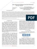 A Fundamental Study On Research Challenges Associated With Social Network Analysis