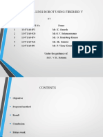 Pothole Filling Robot Using Firebird V