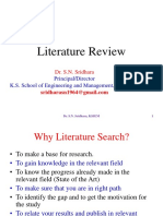 Literature Review SNS