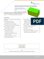 Dynamic Analysis of Foundation