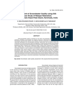 Assessment of Water Quality Using GIS