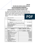 Manufacturing of Detergent Powder & Cake