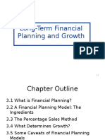 Long-Term Financial Planning and Growth