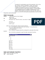 Unix Command List