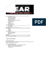 FEAR Extraction Point Manual