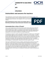 Bonding and Structure Transition Guide Checkpoint Task