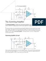 Summing Amplifier