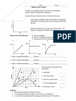 1.2 (A) Distance-Time Graph