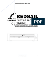 Redsail Cutting Plotter User Manual I