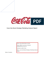 Dan Berciu - Coca Cola Marketing Report