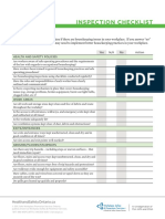 Housekeeping Inspection Checklist v1