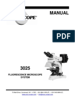 3025 Fluorescence Microscope System Manual PDF