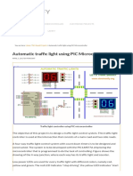 Automatic Traffic Light Using PIC Microcontroller Code, Circuit Diagram and Explanation - Electronify