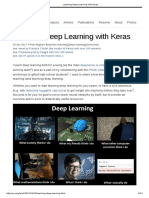 Learning Deep Learning With Keras