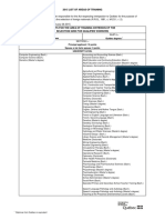 List Training PDF