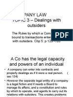 Company Law Topic 3