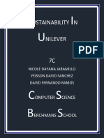 Sustainability in Unilever Final