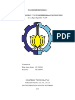 Tugas 2 Hidrodinamika 1 Dosen Bapak Sujantoko ST, MT