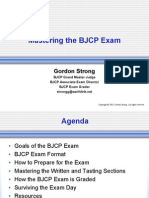 Mastering The BJCP Exam