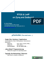 2 FreeRTOS LwIP Zyny Zedboard