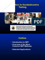 Introduction To Nondestructive Testing