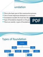 Foundation & Formwork