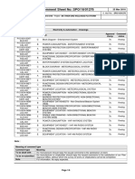 Comment Sheet No SPO 16 01276