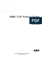 Amba 3 Axi Protocol Checker: User Guide