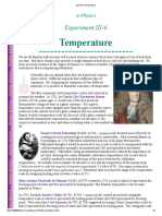 Lab III-6 - Temperature
