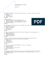 MCQ and 1 Liners Fluid Mechanics