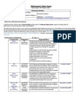 Adam CV RF Optimization Consultant 2G 3G