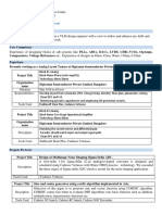 Chandra Resume VIT (M.tech-VLSI Design) Analog Design