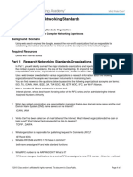 3.2.3.4 Lab - Researching Networking Standards