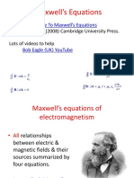 Maxwell's Equations