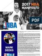 2017 NBA Manifesto - Mark Deeks