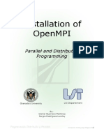 Install OpenMPI in Linux