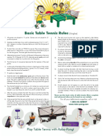 Table Tennis Rules PDF