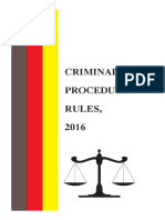 Criminal Procedure Rules 2016