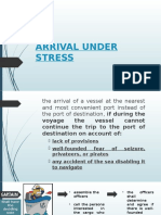 Arrival Under Stress