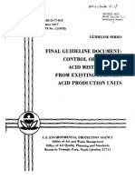 Final Guideline Document - Control of Sulfuric Acid Production Units, EPA-450 2-77-019 PDF