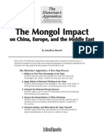 The Mongol Impact On China - Europe - and The Middle East