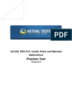 Practice Test: Oracle 1z0-238